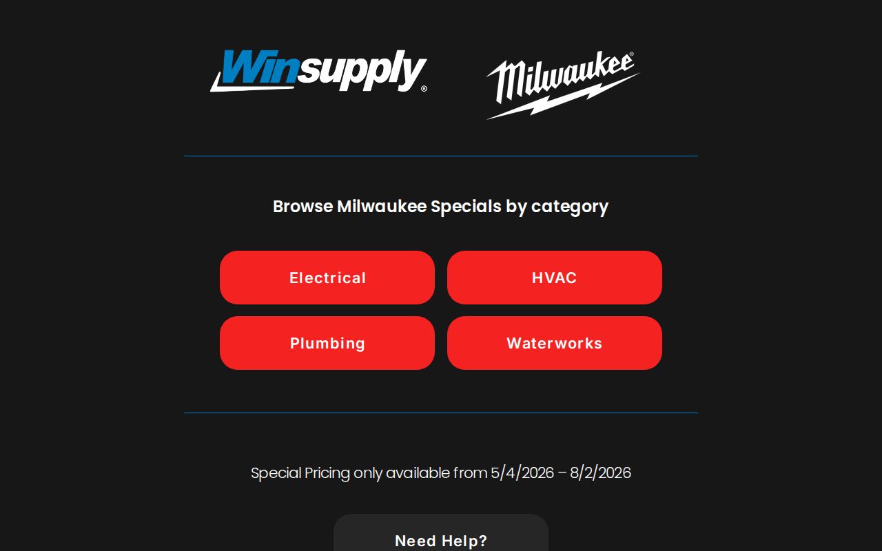 Milwaukee Specials